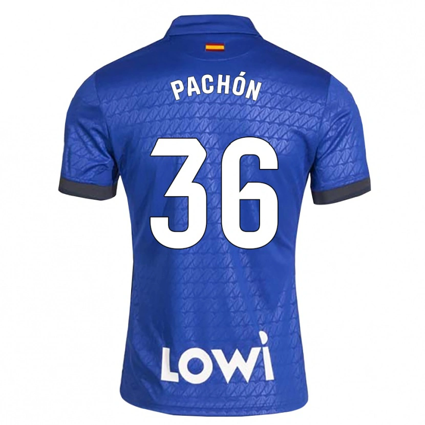 Danxen Kinder Marcos Pachón #36 Blau Weiß Schwarz Heimtrikot Trikot 2026/27 T-Shirt Schweiz