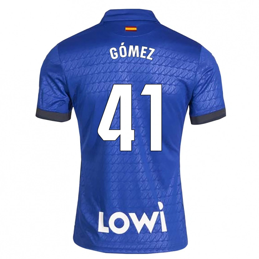 Danxen Kinder Álvaro Gómez #41 Blau Weiß Schwarz Heimtrikot Trikot 2026/27 T-Shirt Schweiz