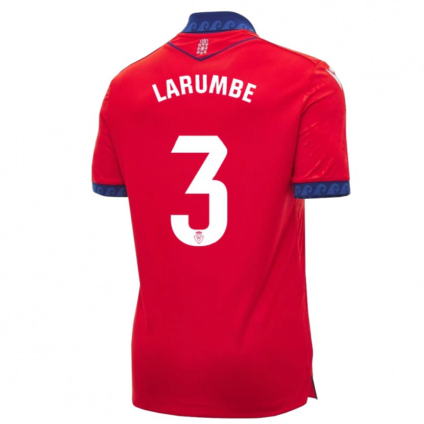 Danxen Kinder Saioa Larumbe Beloqui #3 Rot Marineblau Weiß Heimtrikot Trikot 2026/27 T-Shirt Schweiz
