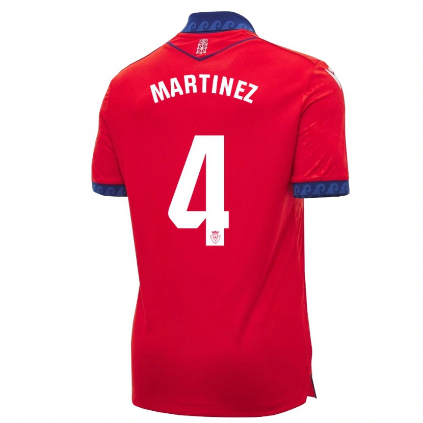 Danxen Kinder Vera Martínez Viota #4 Rot Marineblau Weiß Heimtrikot Trikot 2026/27 T-Shirt Schweiz