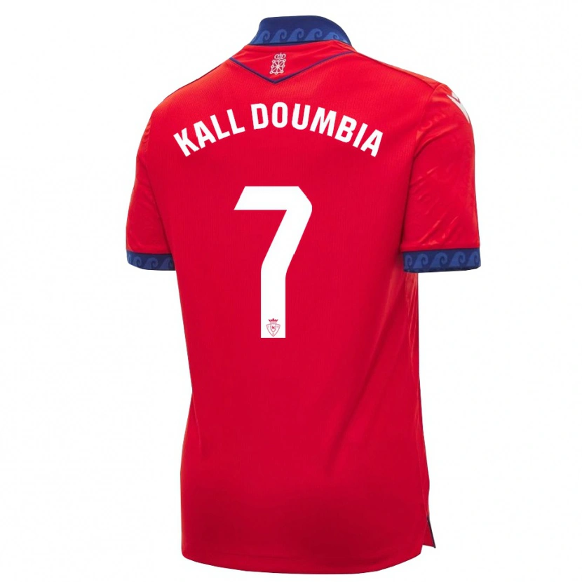 Danxen Kinder Aly Kall Doumbia #7 Rot Marineblau Weiß Heimtrikot Trikot 2026/27 T-Shirt Schweiz