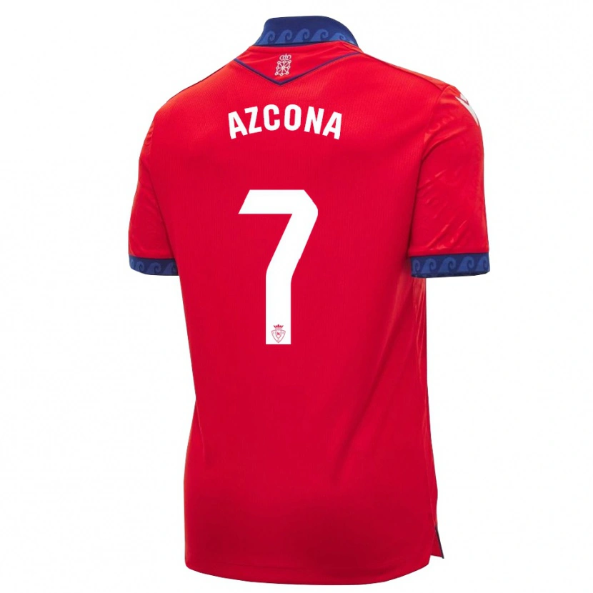 Danxen Kinder Rubén Azcona #7 Rot Marineblau Weiß Heimtrikot Trikot 2026/27 T-Shirt Schweiz