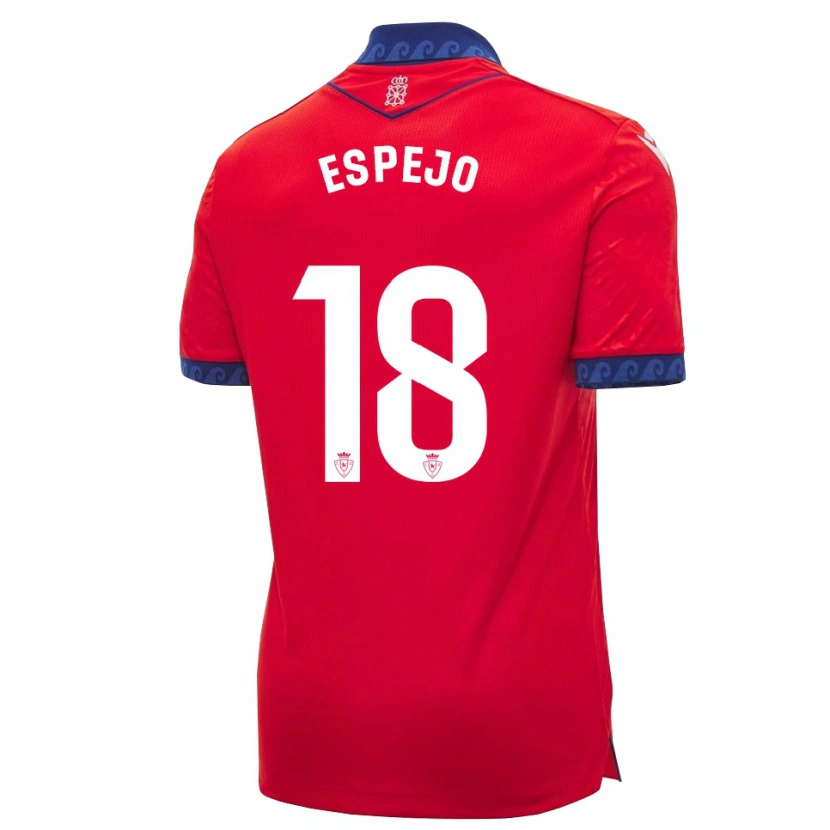 Danxen Kinder Diego Espejo #18 Rot Marineblau Weiß Heimtrikot Trikot 2026/27 T-Shirt Schweiz