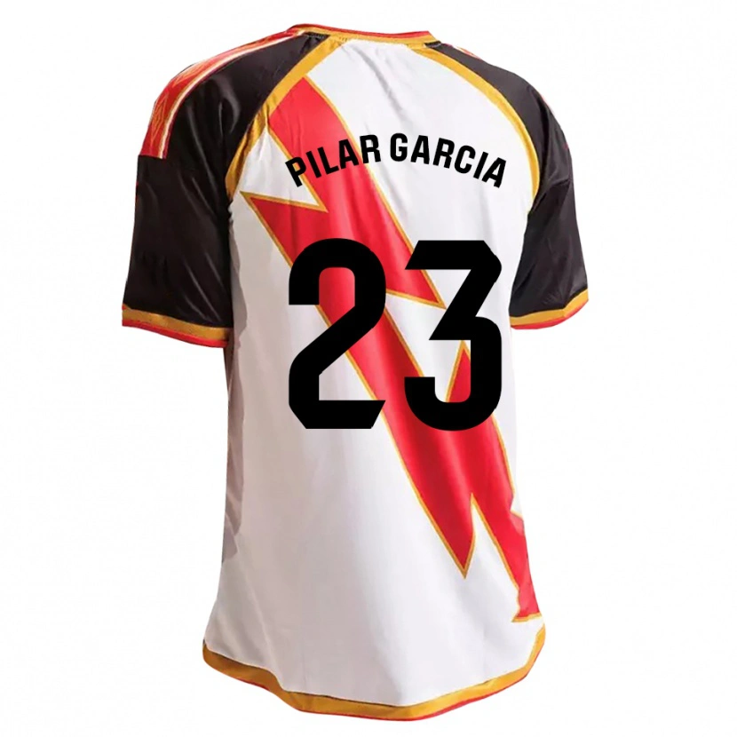Danxen Kinder María Pilar García Villalba #23 Schwarz Rot Weiß Gold Heimtrikot Trikot 2026/27 T-Shirt Schweiz