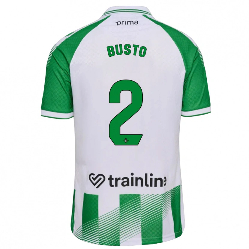 Danxen Kinder Pablo Busto #2 Hellgrün Schwarz Weiß Heimtrikot Trikot 2026/27 T-Shirt Schweiz