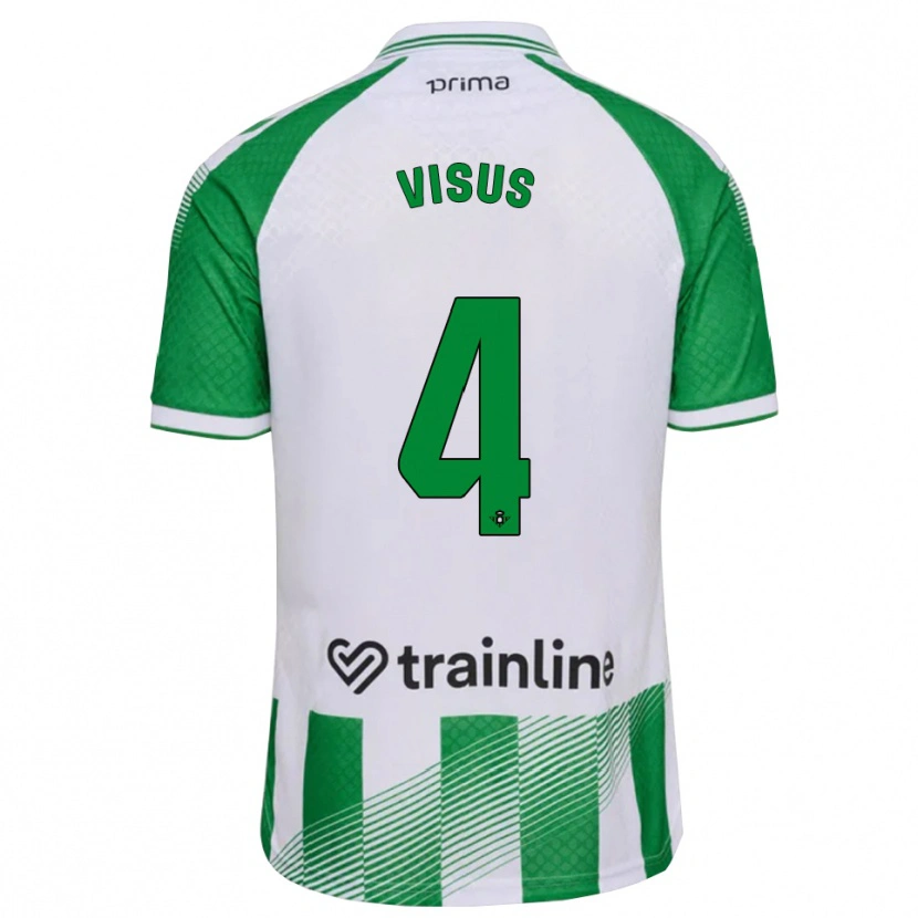 Danxen Kinder Ricardo Visus #4 Hellgrün Schwarz Weiß Heimtrikot Trikot 2026/27 T-Shirt Schweiz