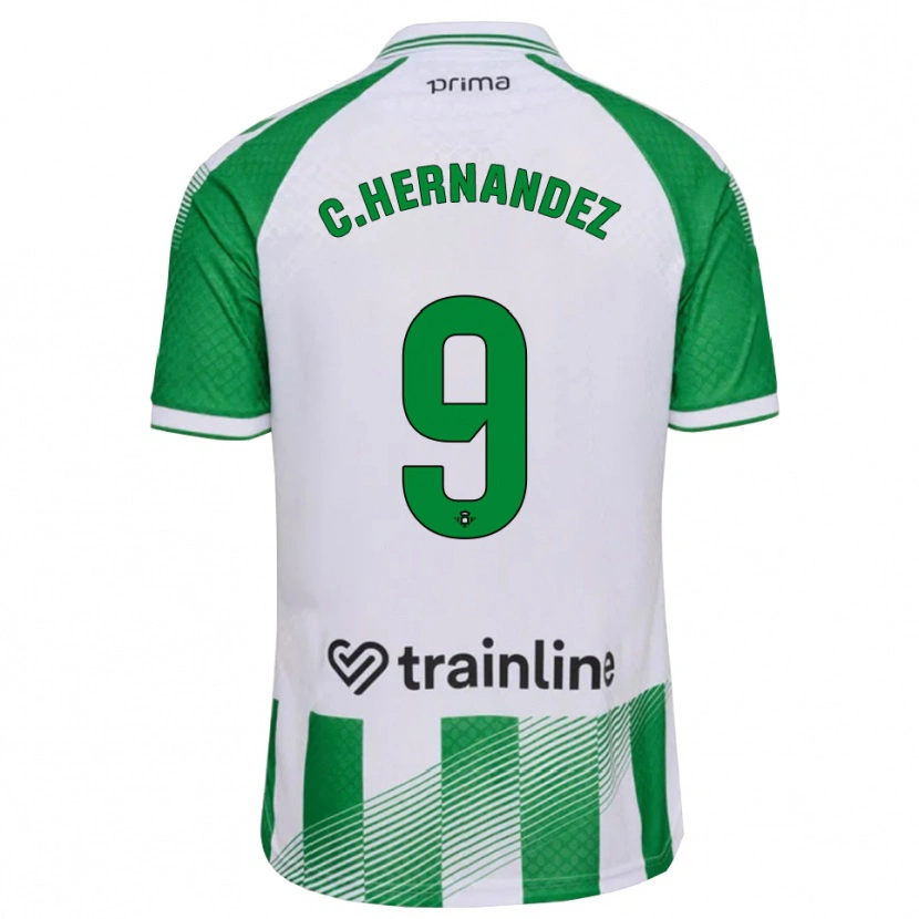 Danxen Kinder Cucho Hernández #9 Hellgrün Schwarz Weiß Heimtrikot Trikot 2026/27 T-Shirt Schweiz