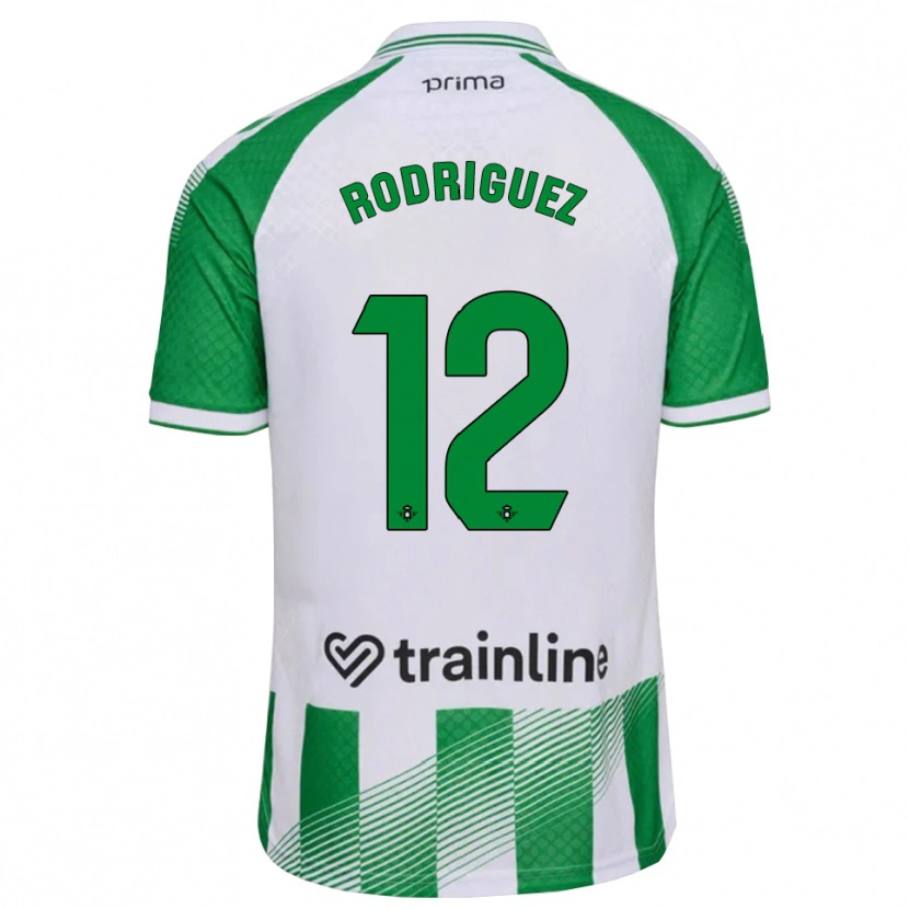 Danxen Kinder Ricardo Rodríguez #12 Hellgrün Schwarz Weiß Heimtrikot Trikot 2026/27 T-Shirt Schweiz