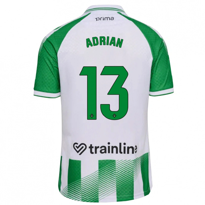 Danxen Kinder Adrian #13 Hellgrün Schwarz Weiß Heimtrikot Trikot 2026/27 T-Shirt Schweiz