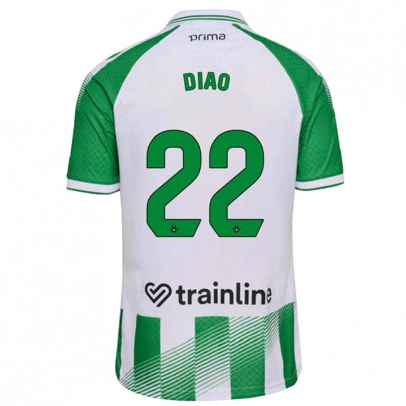Danxen Kinder Usse Diao #22 Hellgrün Schwarz Weiß Heimtrikot Trikot 2026/27 T-Shirt Schweiz