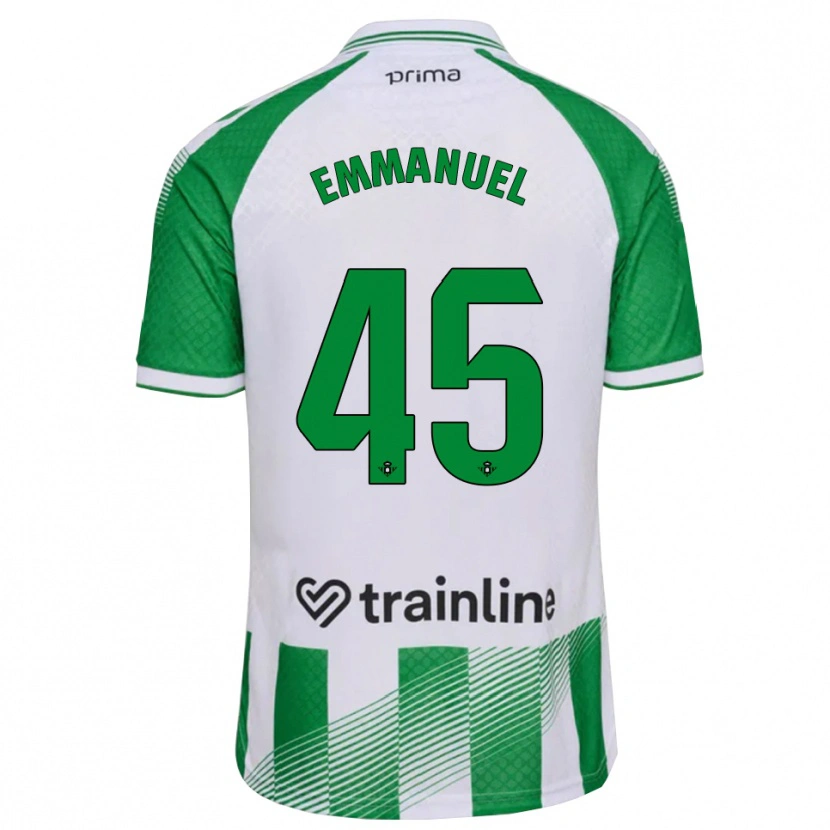Danxen Kinder Jean Emmanuel N'agoran #45 Hellgrün Schwarz Weiß Heimtrikot Trikot 2026/27 T-Shirt Schweiz