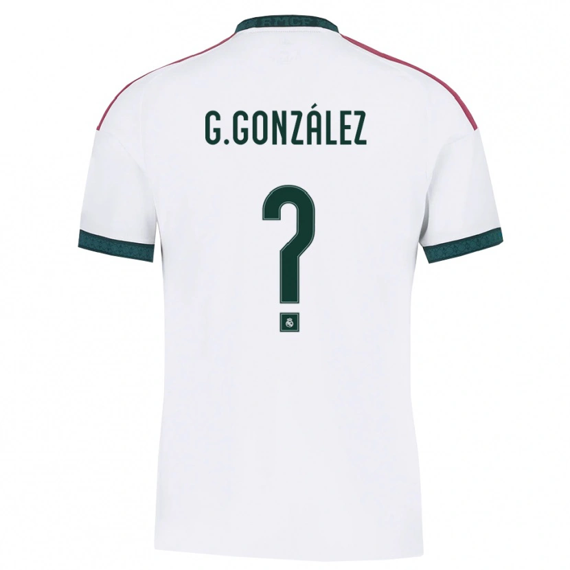 Danxen Kinder Guille González #0 Dunkelgrün Weiß Rot Heimtrikot Trikot 2026/27 T-Shirt Schweiz