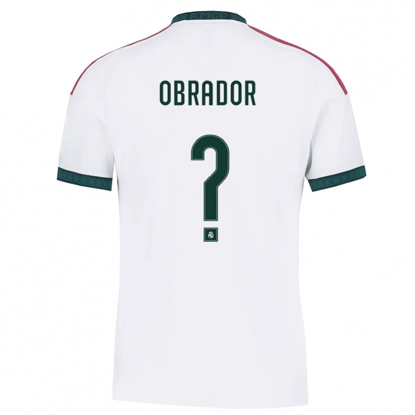 Danxen Kinder Rafael Obrador #0 Dunkelgrün Weiß Rot Heimtrikot Trikot 2026/27 T-Shirt Schweiz