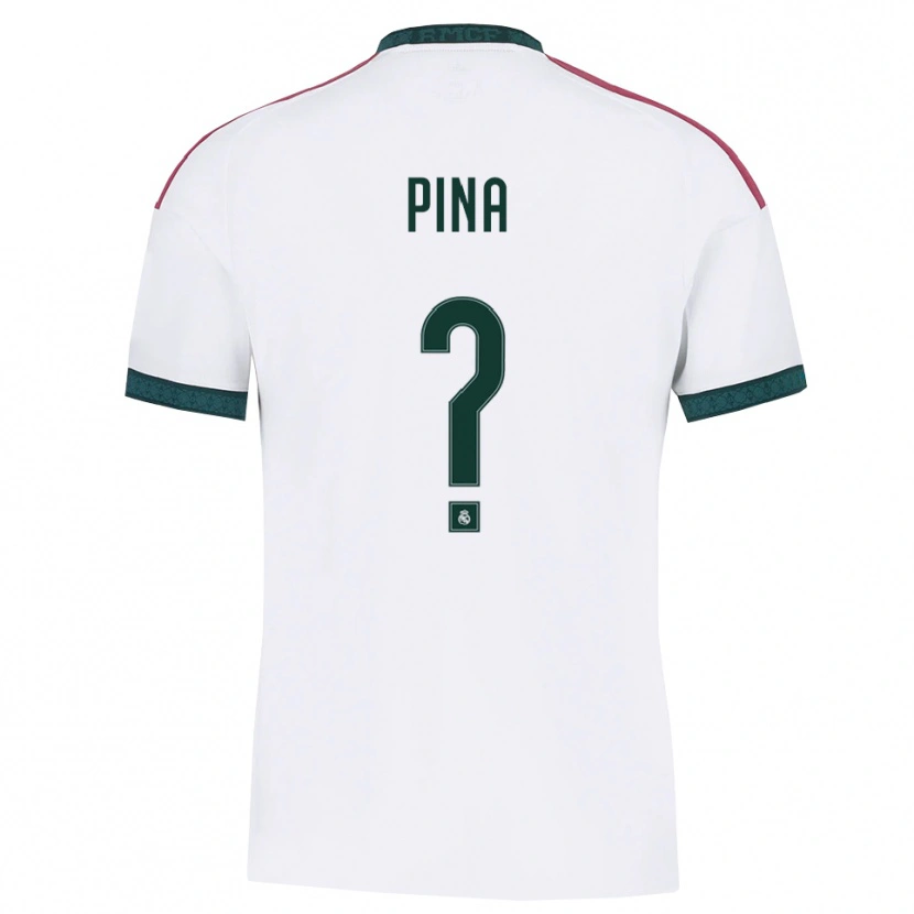 Danxen Kinder Marc Pina #0 Dunkelgrün Weiß Rot Heimtrikot Trikot 2026/27 T-Shirt Schweiz