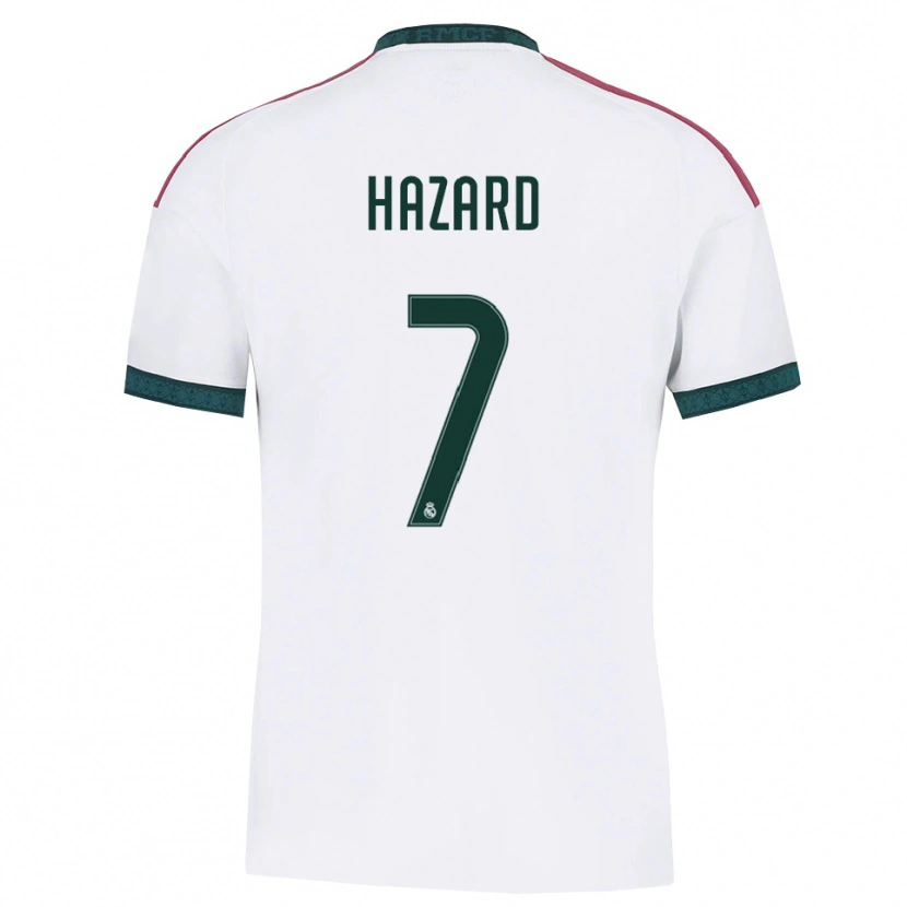 Danxen Kinder Eden Hazard #7 Dunkelgrün Weiß Rot Heimtrikot Trikot 2026/27 T-Shirt Schweiz