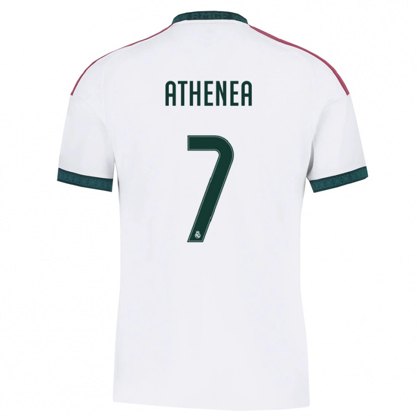 Danxen Kinder Athenea Del Castillo #7 Dunkelgrün Weiß Rot Heimtrikot Trikot 2026/27 T-Shirt Schweiz