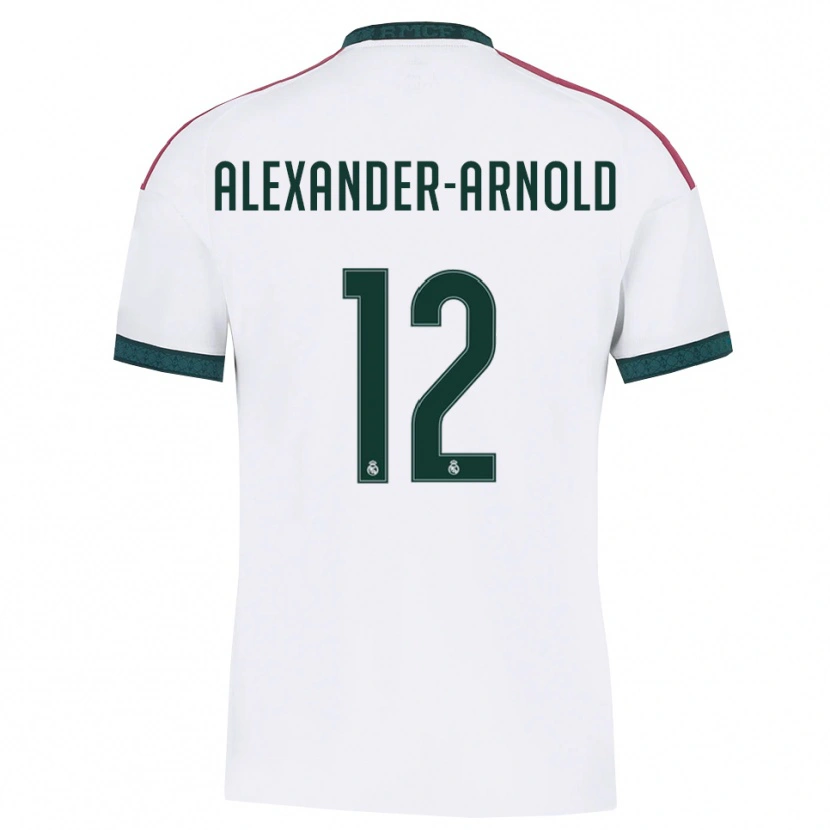 Danxen Kinder Trent Alexander-Arnold #12 Dunkelgrün Weiß Rot Heimtrikot Trikot 2026/27 T-Shirt Schweiz