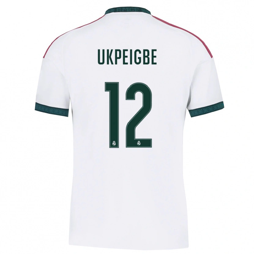 Danxen Kinder Melvin Ukpeigbe #12 Dunkelgrün Weiß Rot Heimtrikot Trikot 2026/27 T-Shirt Schweiz