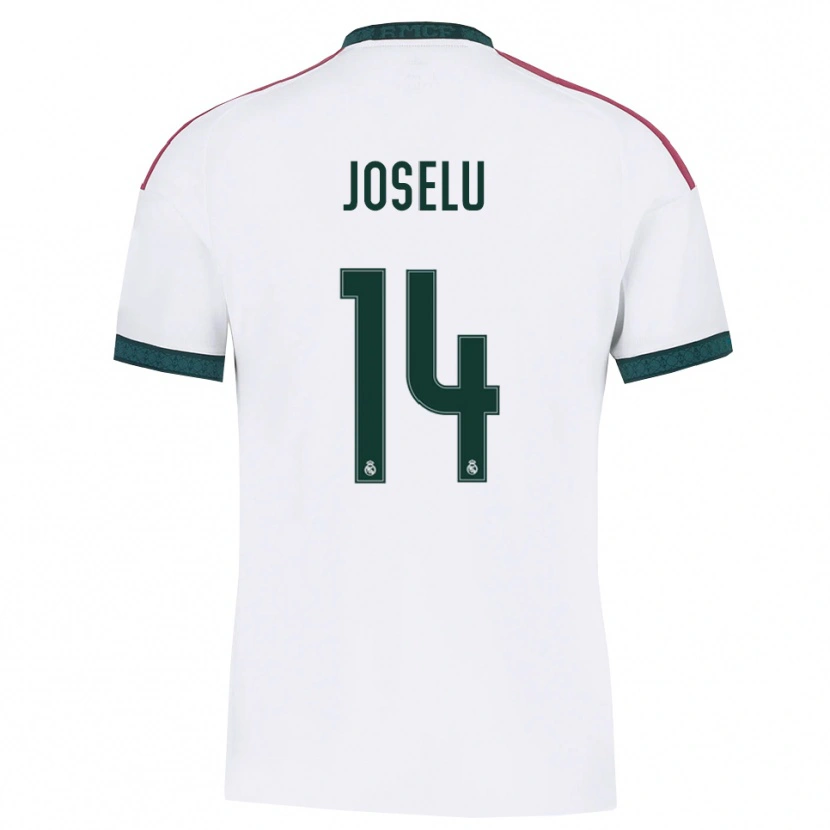Danxen Kinder Joselu #14 Dunkelgrün Weiß Rot Heimtrikot Trikot 2026/27 T-Shirt Schweiz