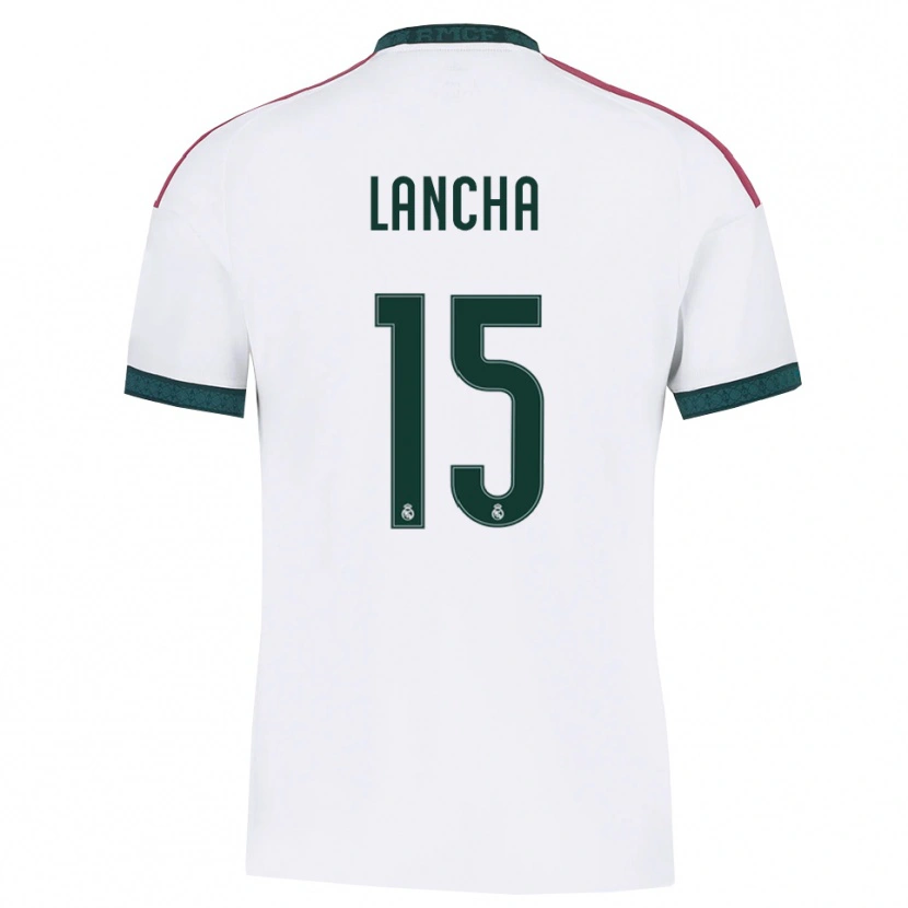 Danxen Kinder Yeray Lancha #15 Dunkelgrün Weiß Rot Heimtrikot Trikot 2026/27 T-Shirt Schweiz