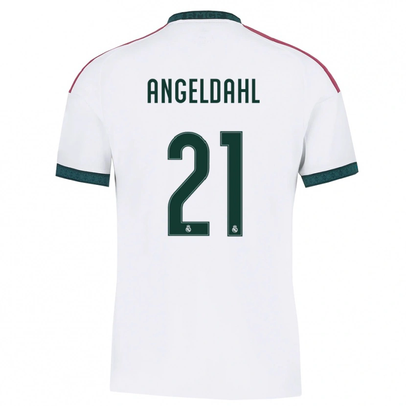 Danxen Kinder Filippa Angeldahl #21 Dunkelgrün Weiß Rot Heimtrikot Trikot 2026/27 T-Shirt Schweiz