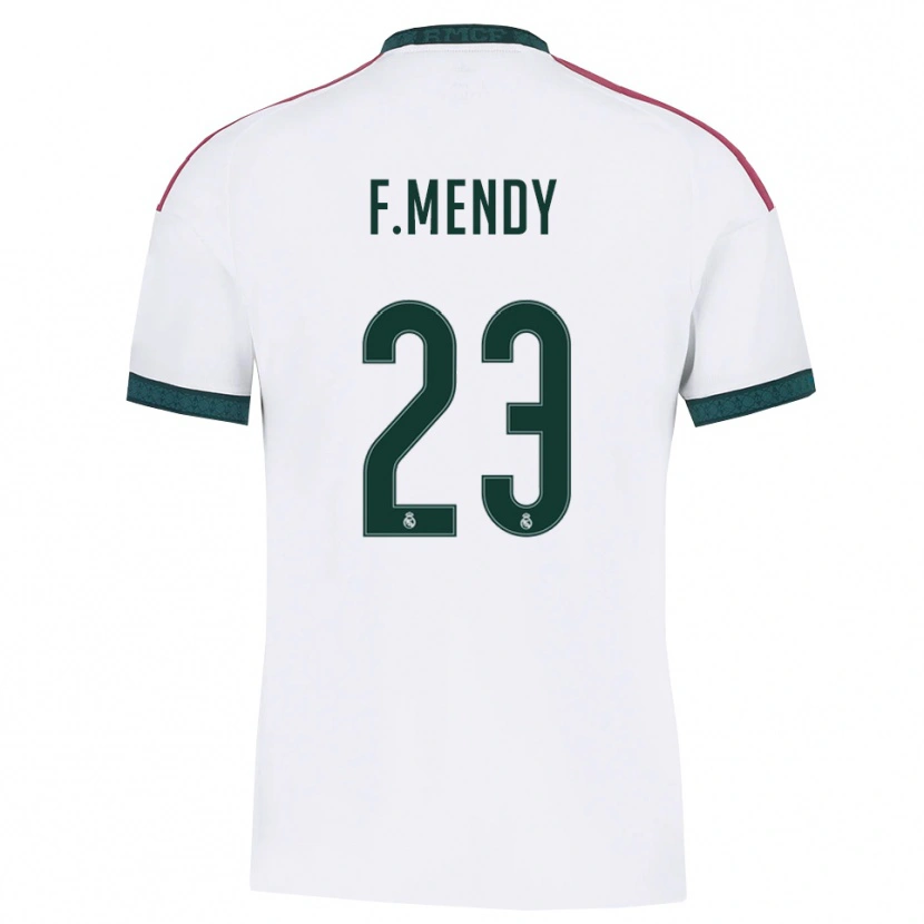Danxen Kinder Ferland Mendy #23 Dunkelgrün Weiß Rot Heimtrikot Trikot 2026/27 T-Shirt Schweiz