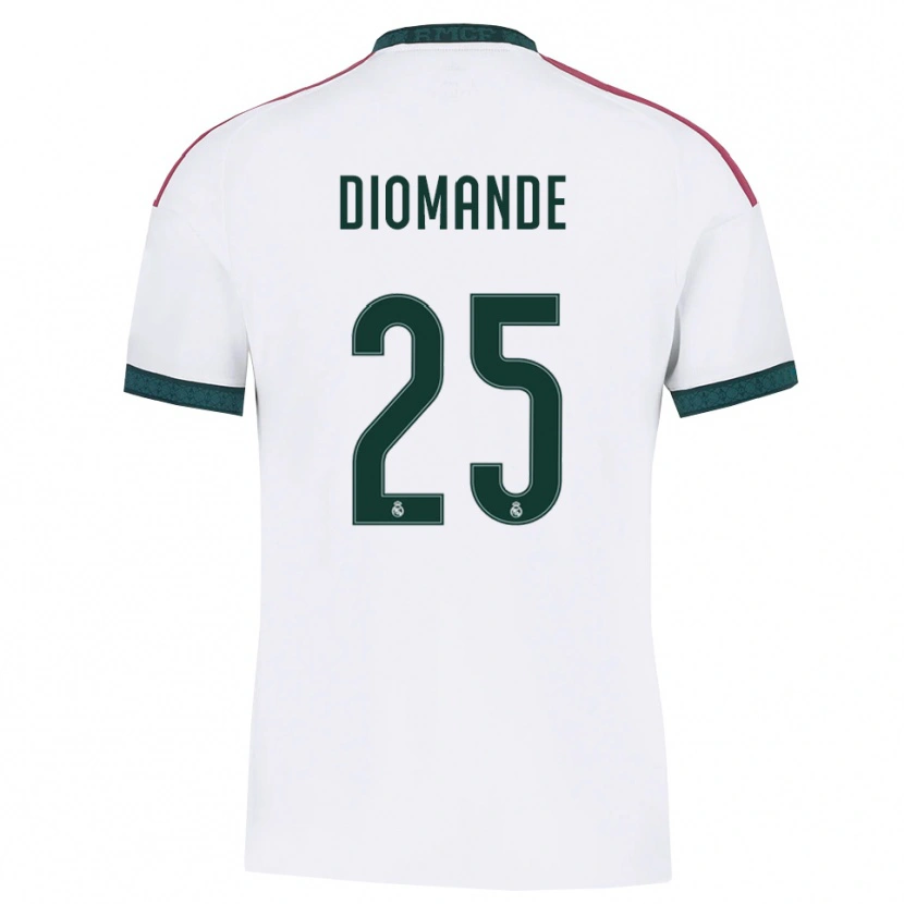 Danxen Kinder Yan Diomande #25 Dunkelgrün Weiß Rot Heimtrikot Trikot 2026/27 T-Shirt Schweiz