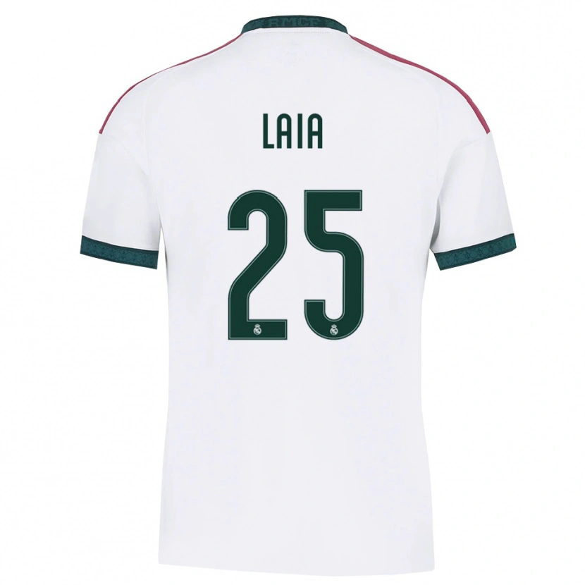 Danxen Kinder Laia López De La Morena #25 Dunkelgrün Weiß Rot Heimtrikot Trikot 2026/27 T-Shirt Schweiz