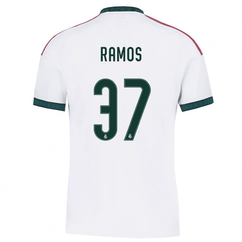 Danxen Kinder Yeremaiah Ramos #37 Dunkelgrün Weiß Rot Heimtrikot Trikot 2026/27 T-Shirt Schweiz