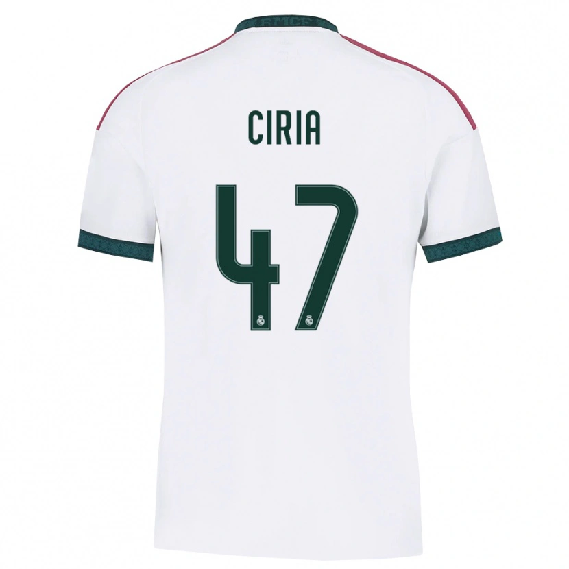 Danxen Kinder Alexis Ciria #47 Dunkelgrün Weiß Rot Heimtrikot Trikot 2026/27 T-Shirt Schweiz