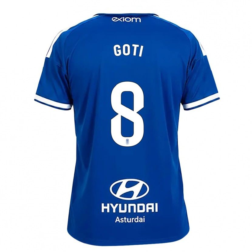 Danxen Kinder Mikel Goti #8 Mittelblau Weiß Heimtrikot Trikot 2026/27 T-Shirt Schweiz