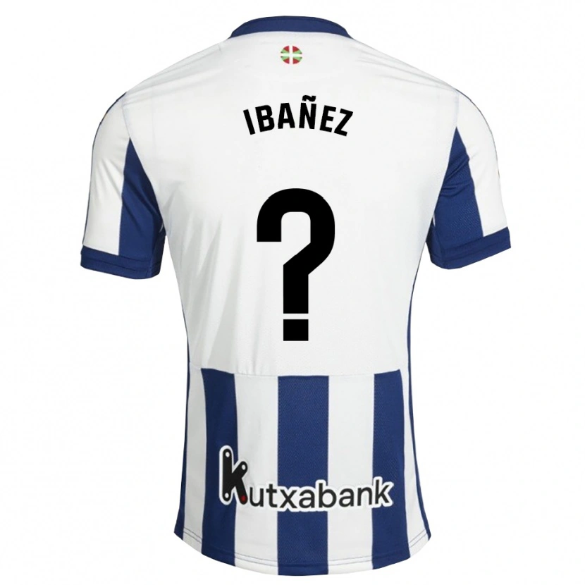 Danxen Kinder Pedro Ibañez #0 Marineweiß Goldrute Heimtrikot Trikot 2026/27 T-Shirt Schweiz