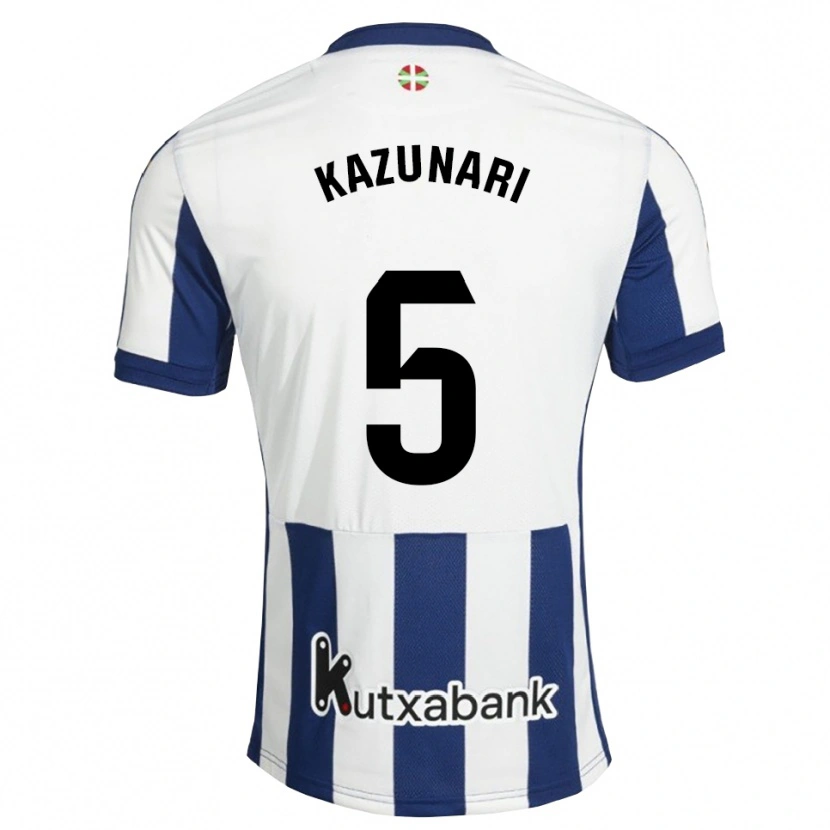 Danxen Kinder Kazunari Kita #5 Marineweiß Goldrute Heimtrikot Trikot 2026/27 T-Shirt Schweiz