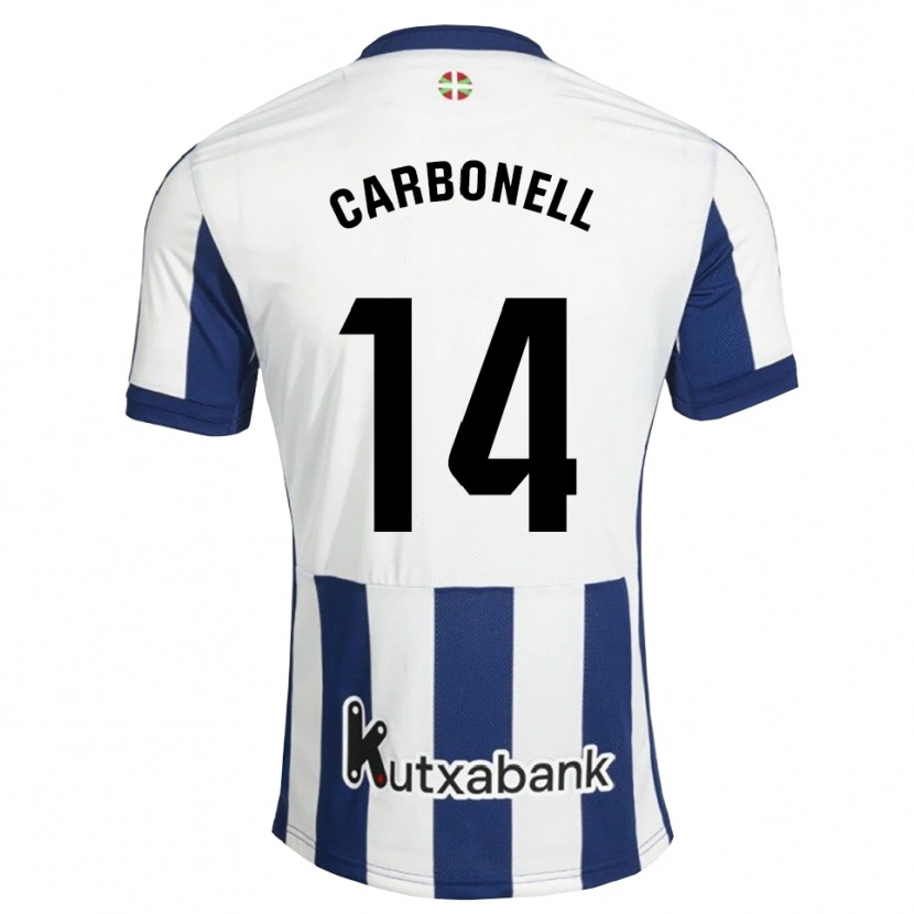 Danxen Kinder Tomy Carbonell #14 Marineweiß Goldrute Heimtrikot Trikot 2026/27 T-Shirt Schweiz