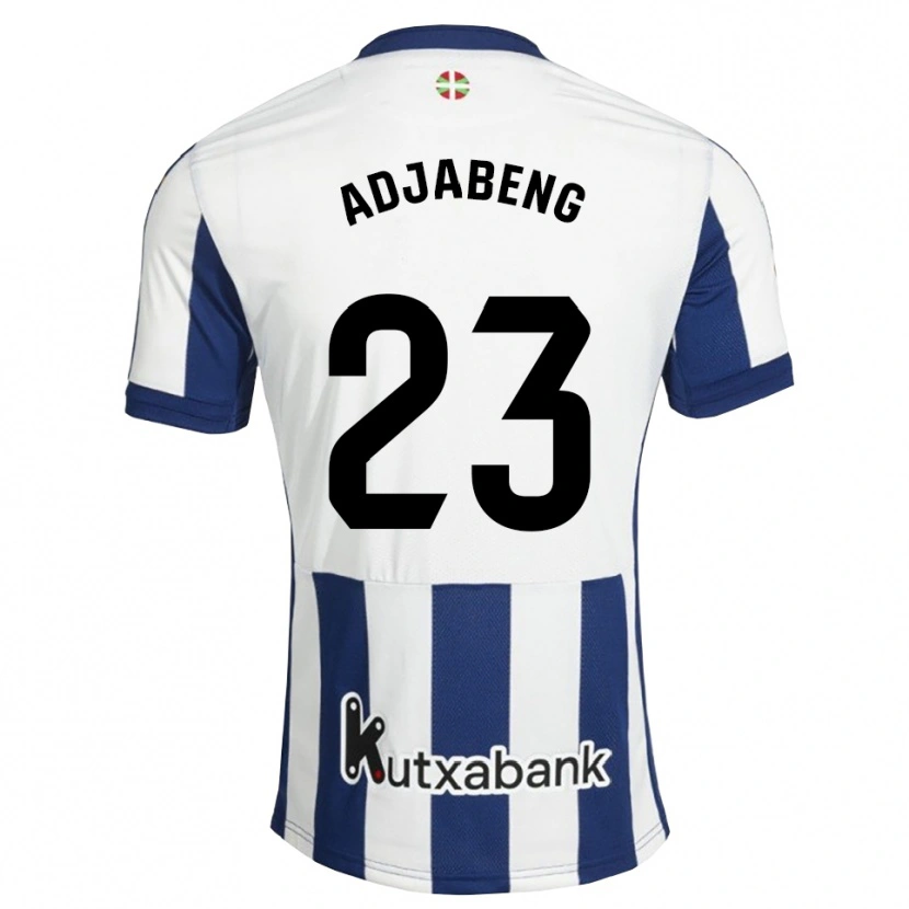 Danxen Kinder Andrews Adjabeng #23 Marineweiß Goldrute Heimtrikot Trikot 2026/27 T-Shirt Schweiz