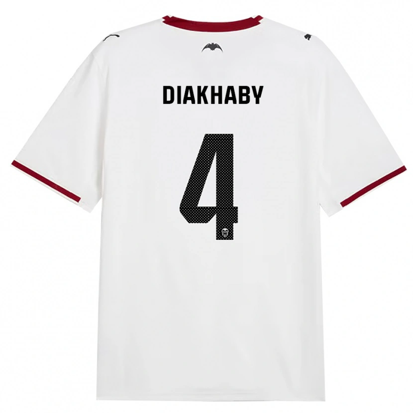Danxen Kinder Mouctar Diakhaby #4 Schwarz Weiß Rot Gelb Heimtrikot Trikot 2026/27 T-Shirt Schweiz