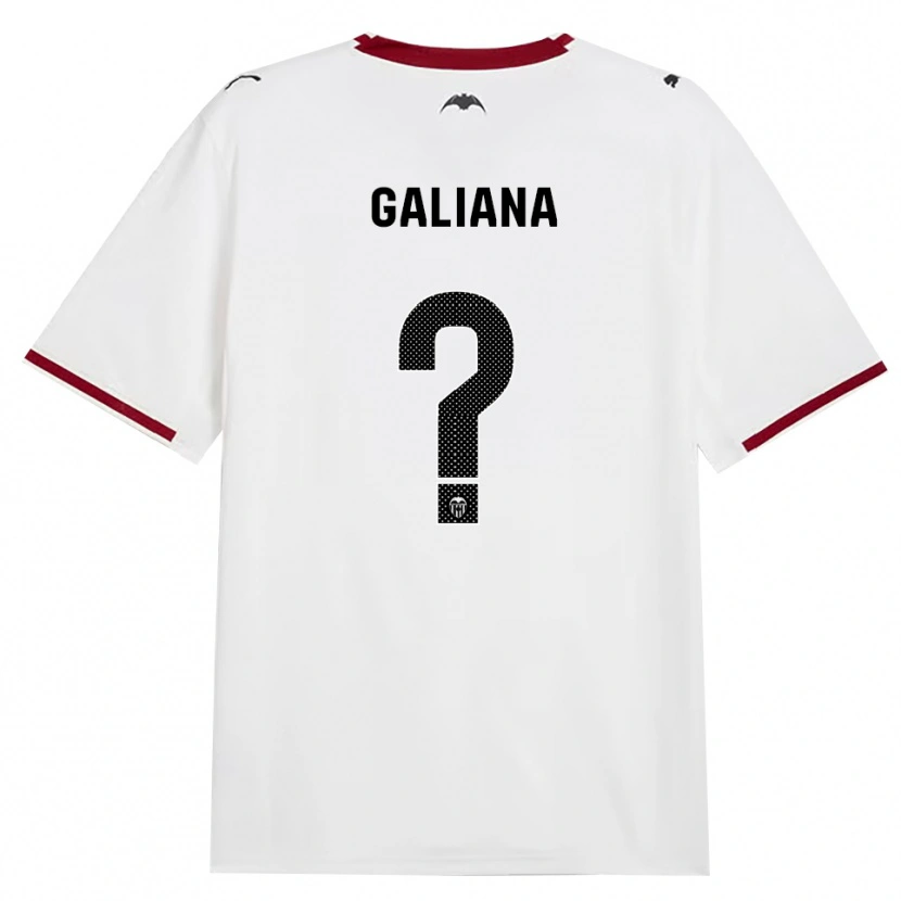 Danxen Kinder Omar Galiana #0 Schwarz Weiß Rot Gelb Heimtrikot Trikot 2026/27 T-Shirt Schweiz