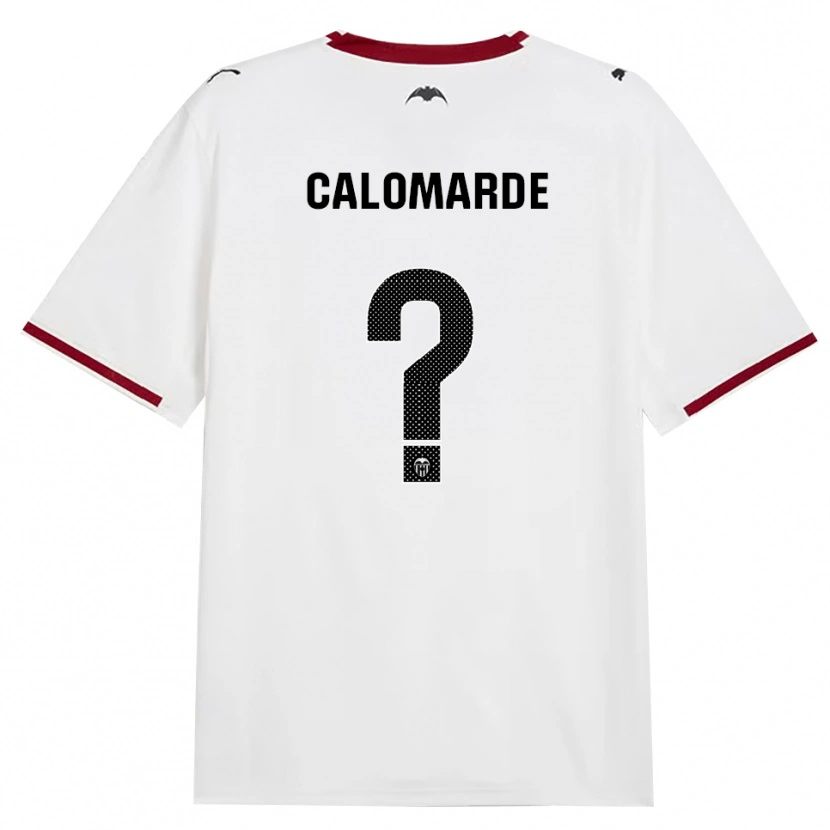 Danxen Kinder Jorge Calomarde #0 Schwarz Weiß Rot Gelb Heimtrikot Trikot 2026/27 T-Shirt Schweiz