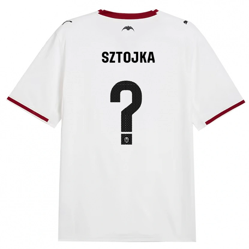 Danxen Kinder Márk Sztojka #0 Schwarz Weiß Rot Gelb Heimtrikot Trikot 2026/27 T-Shirt Schweiz