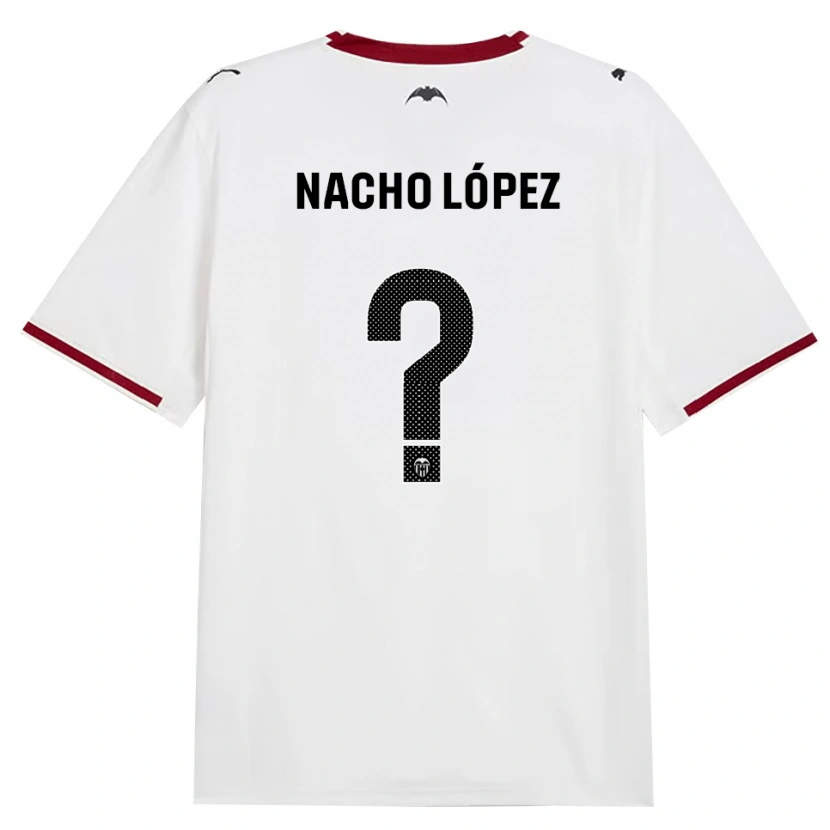 Danxen Kinder Nacho López #0 Schwarz Weiß Rot Gelb Heimtrikot Trikot 2026/27 T-Shirt Schweiz