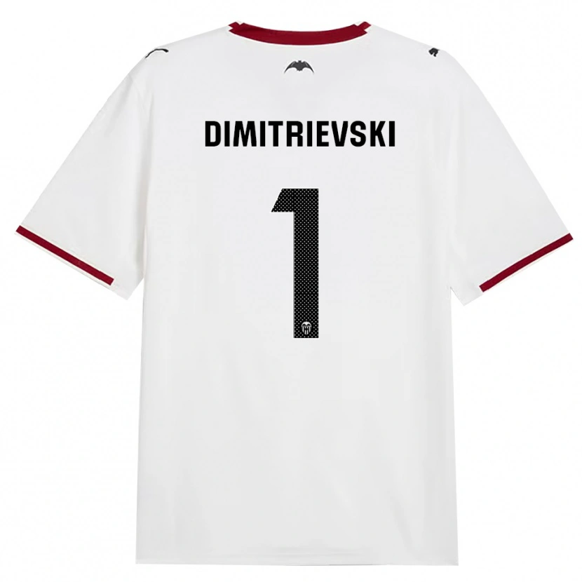 Danxen Kinder Stole Dimitrievski #1 Schwarz Weiß Rot Gelb Heimtrikot Trikot 2026/27 T-Shirt Schweiz