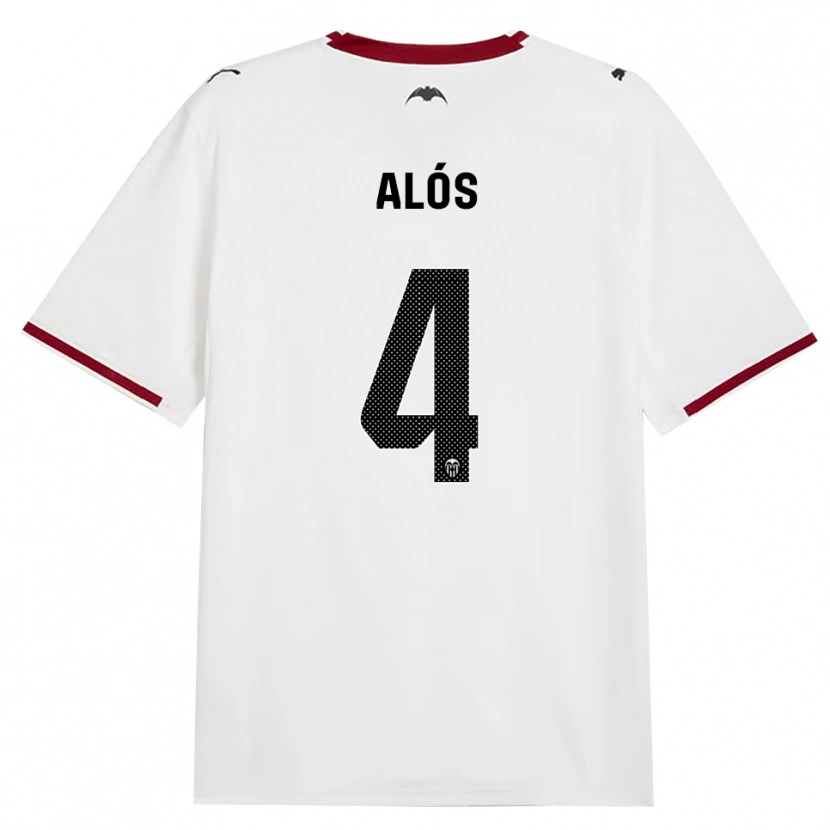 Danxen Kinder Carlos Alós #4 Schwarz Weiß Rot Gelb Heimtrikot Trikot 2026/27 T-Shirt Schweiz