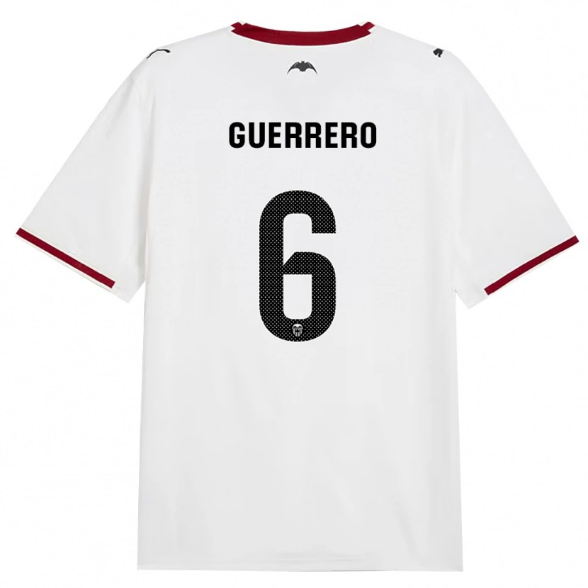 Danxen Kinder Paula Guerrero #6 Schwarz Weiß Rot Gelb Heimtrikot Trikot 2026/27 T-Shirt Schweiz