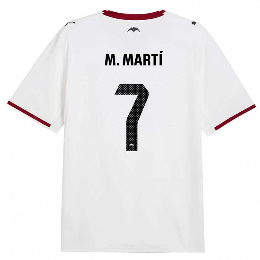 Danxen Kinder Marina Martí #7 Schwarz Weiß Rot Gelb Heimtrikot Trikot 2026/27 T-Shirt Schweiz