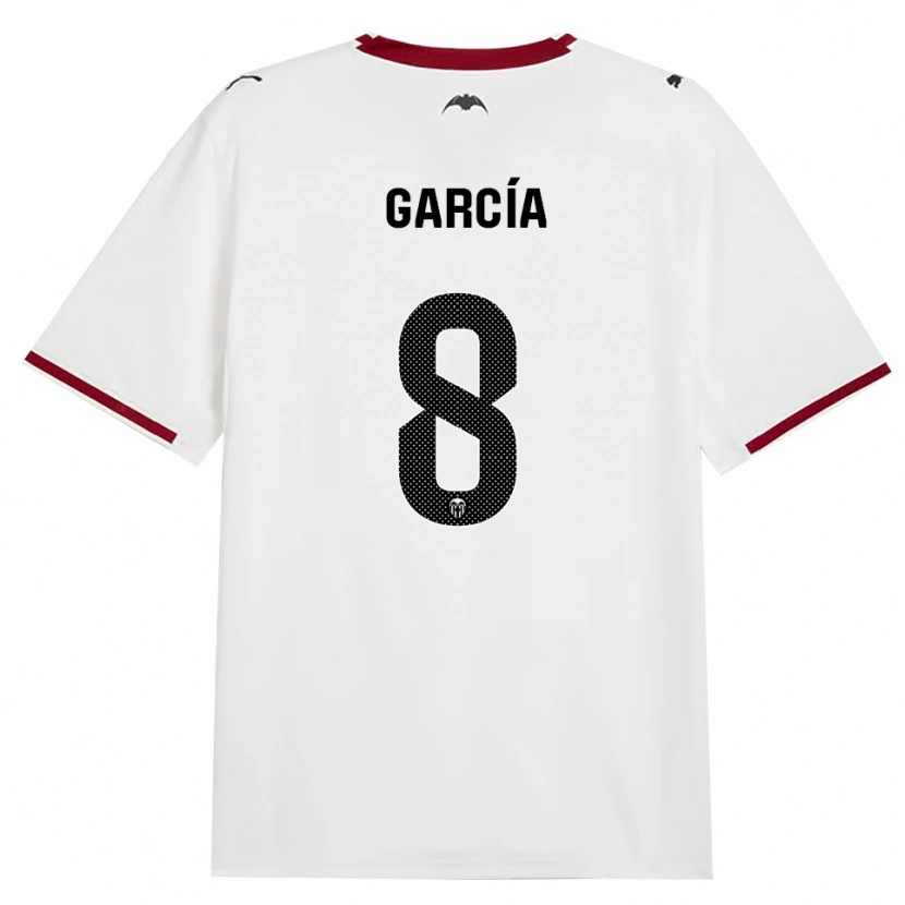 Danxen Kinder Víctor García #8 Schwarz Weiß Rot Gelb Heimtrikot Trikot 2026/27 T-Shirt Schweiz