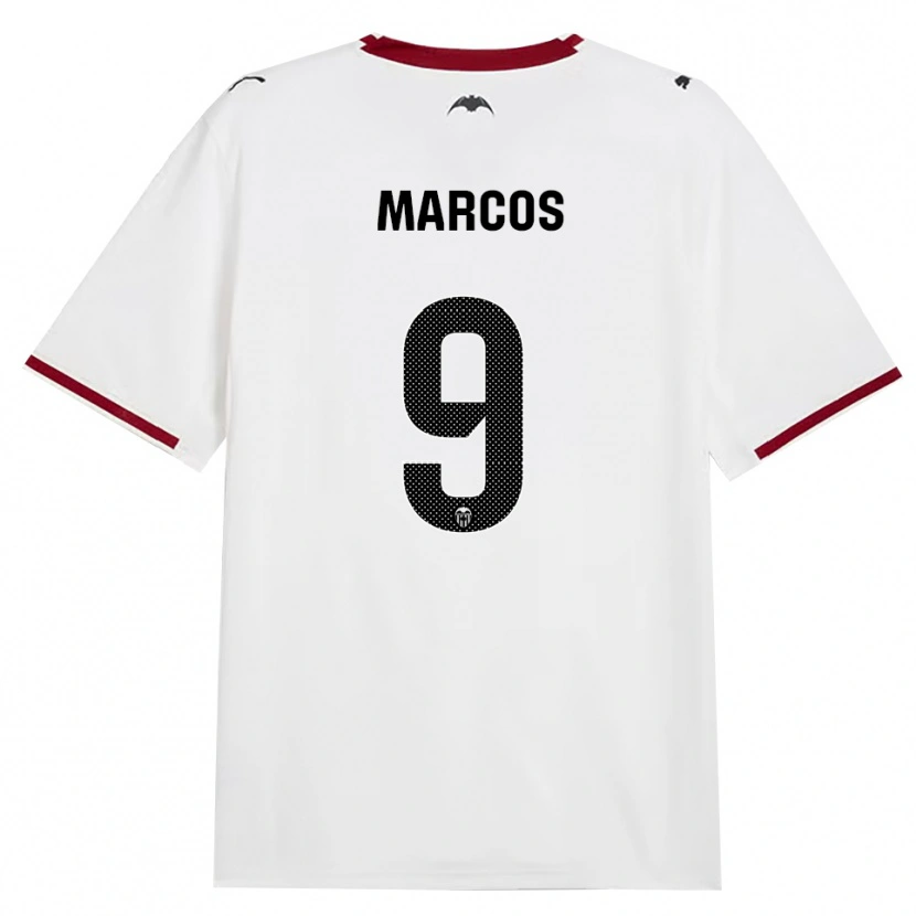 Danxen Kinder Ana Marcos #9 Schwarz Weiß Rot Gelb Heimtrikot Trikot 2026/27 T-Shirt Schweiz