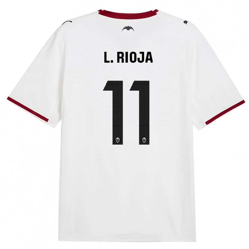 Danxen Kinder Luis Rioja #11 Schwarz Weiß Rot Gelb Heimtrikot Trikot 2026/27 T-Shirt Schweiz