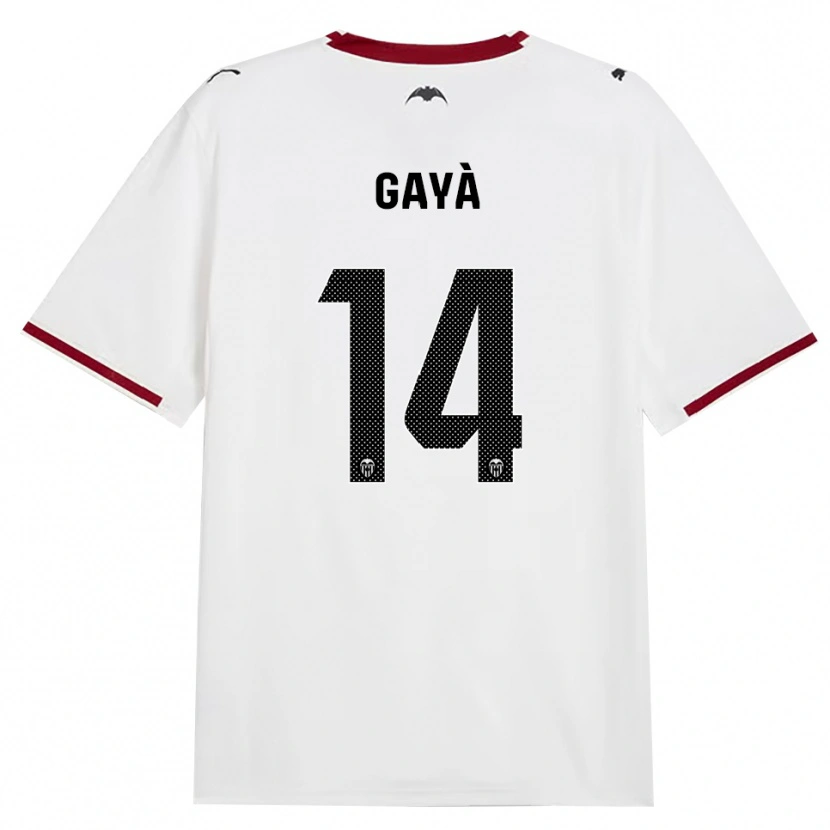 Danxen Kinder José Gayà #14 Schwarz Weiß Rot Gelb Heimtrikot Trikot 2026/27 T-Shirt Schweiz