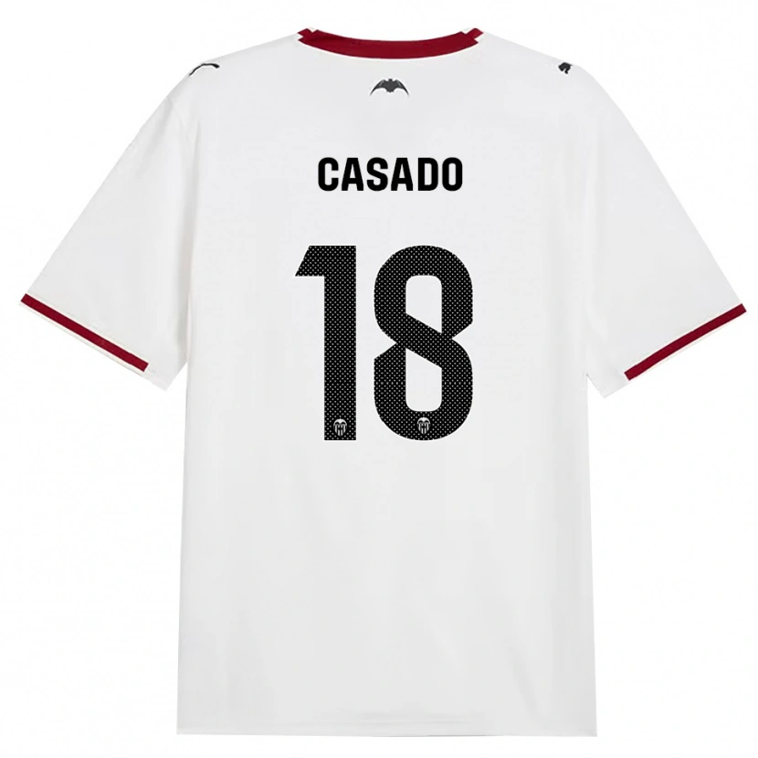 Danxen Kinder Pau Casado #18 Schwarz Weiß Rot Gelb Heimtrikot Trikot 2026/27 T-Shirt Schweiz