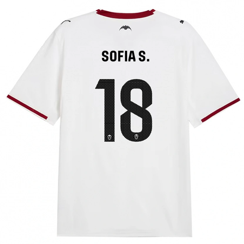 Danxen Kinder Sofia Silva #18 Schwarz Weiß Rot Gelb Heimtrikot Trikot 2026/27 T-Shirt Schweiz